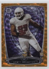 2014 Bowman Rookies Orange Ice 36/50 Scott Crichton #3 0q3