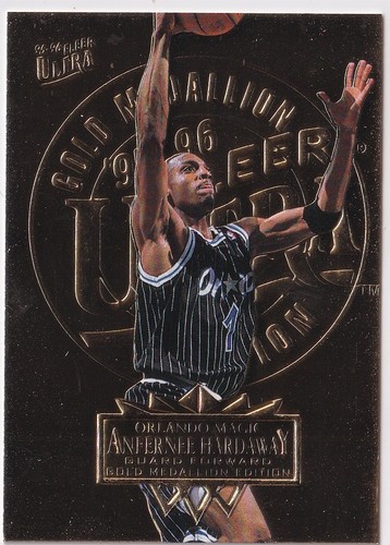 Anfernee Hardaway [Gold Medallion] #125 1995 Ultra card