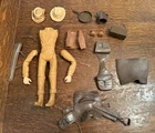 60's-70's Vintage Marx Johnny West Action Figure With Accessories Parts Repair