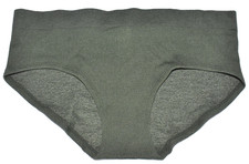 Victoria  s Secret Green Ribbed Hiphugger Hipster Panty Size L NWT 