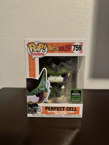 Funko Pop! Dragon Ball Z Perfect Cell #759 2020 Spring Convention Hard Stack