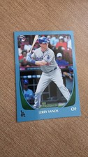 2011 Bowman Draft Blue 352/499 Jerry Sands RC #100 Los Angeles Dodgers Rookie 
