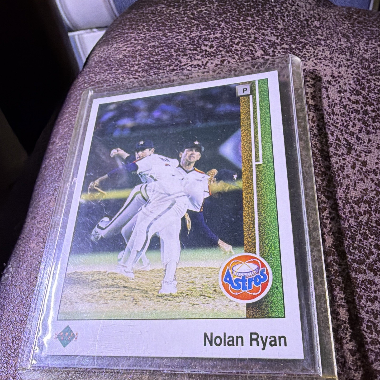 Upper Deck 1989 Upper Deck Nolan Ryan #145 Base Set Houston Astros MLB