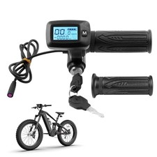 Full Twist Throttle Ebike with M Mode Button LCD Screen - 3PCS