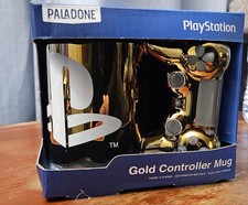 Playstation Gold Dualshock Controller 20 oz M...