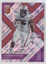 2018 Elite Draft Picks Aspirations Purple Variation /99 Kamryn Pettway #128 0c2