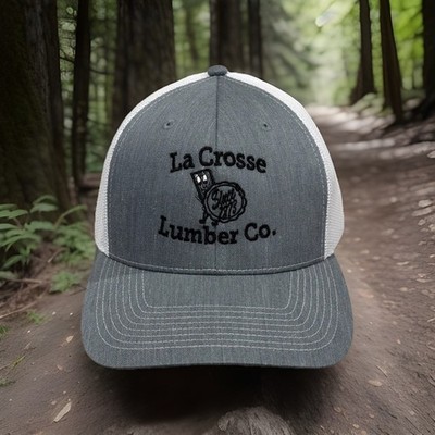 La Crosse Lumber Vella Wood Pressure Treated Pine Mississippi River Baseball Cap
