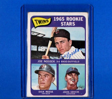 Click to enlarge Twins 1965 Rookie Stars (Joe Nossek / Dick Reese / John Sevcik)