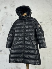 Moncler Kids Moka Long jacket Down Coat Hooded Size 8 Y 130 cm