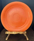 Vintage Orange Red FIESTA PLATE SALAD PLATE 7-1/2"