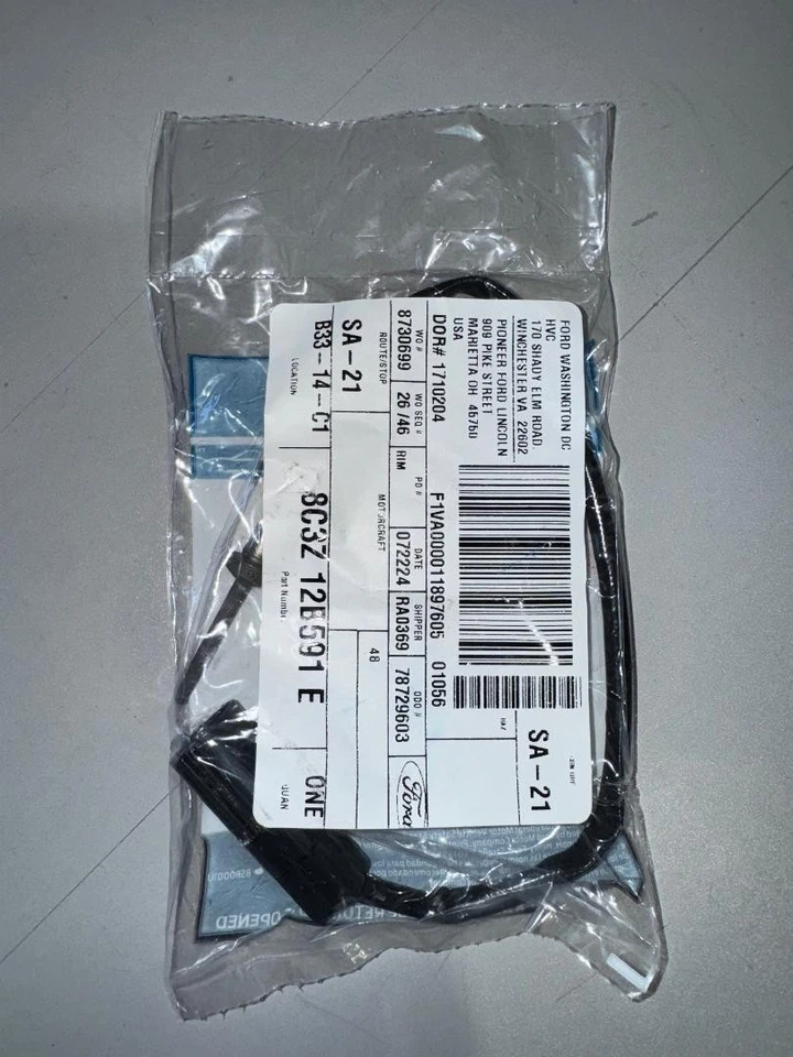 2008-2010 FORD F250 SENSOR DE TEMPERATURA DOS GASES DE ESCAPE P/N 8C3Z-12B591-E ORIGINAL DO FABRICANTE - Imagem 4 de 4