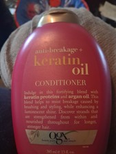 OGX Anti-Breakage Keratin Oil Conditioner Sulfate Free 13 fl oz Discontinued