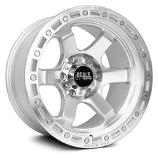 Scale 4x4 S03 Wheels 17x9 -25 6x139.7 106.3 Machined Rims Set Of 4