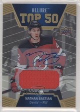 2019-20 Upper Deck Allure Top 50 Jersey 2/25 Nathan Bastian #T50-16 Auto 7fp