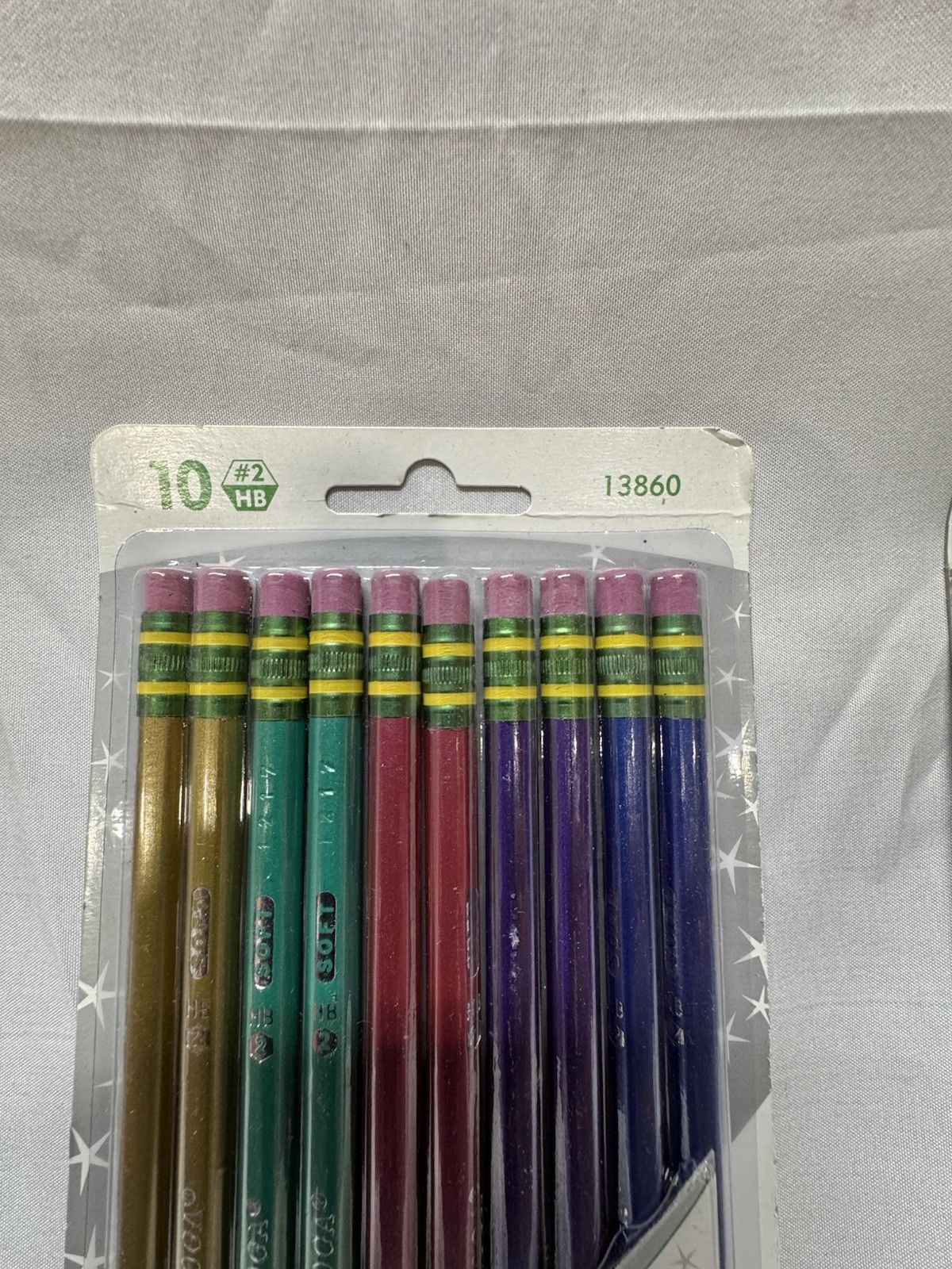 New Ticonderoga metallic PreSharpened #2 Pencils 13860 By Dixon 30 Pencils