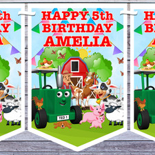 TRACTOR TED PARTY BUNTING
