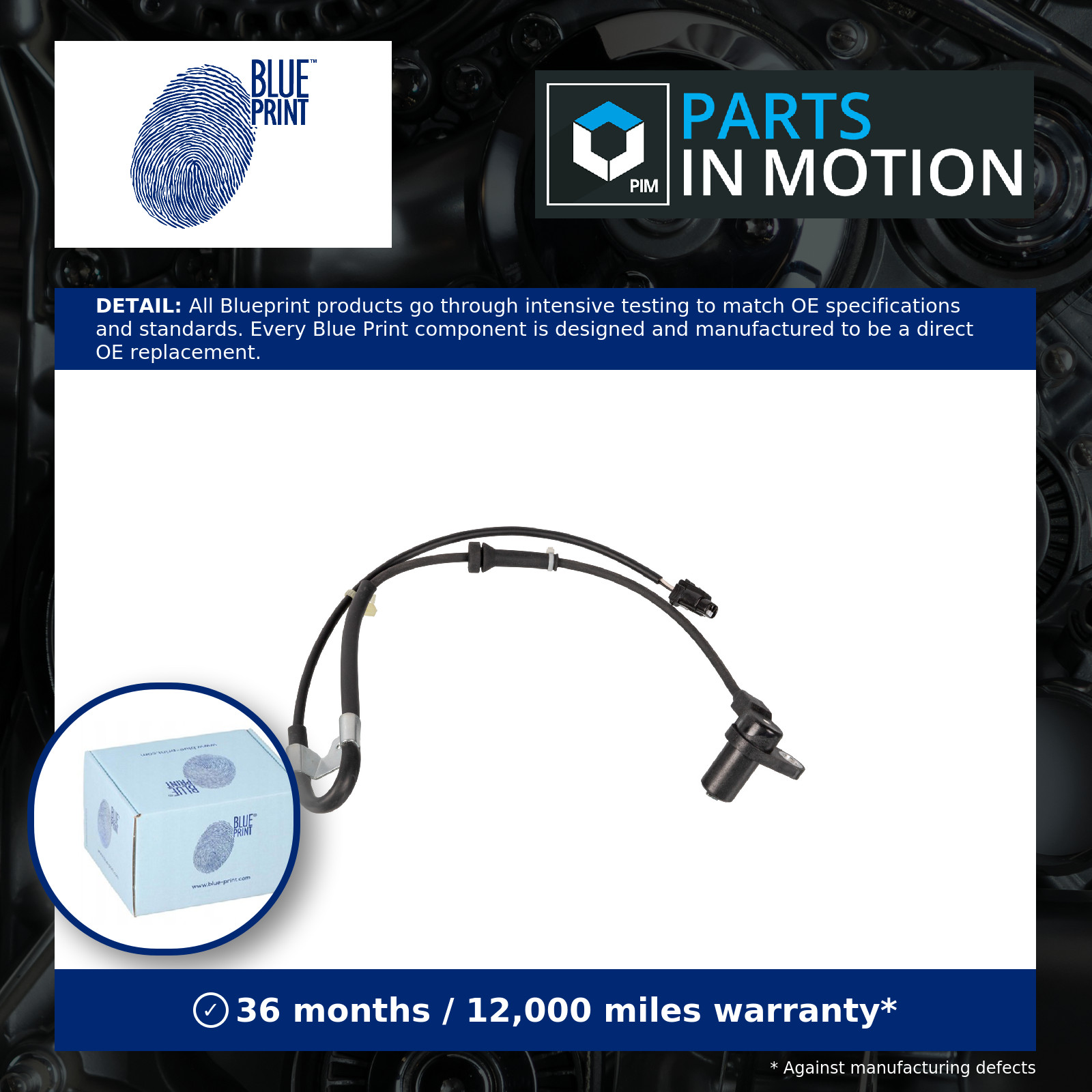 ✅Fits BLUEPRINT ADBP710011 SUZUKI ABS SENSOR ⭐UK Seller⭐ - Image 4