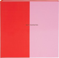 Goldbuch Fotoalbum Coloration Rot/Pink 30X31 Cm 60 Seiten Mit Pergamin