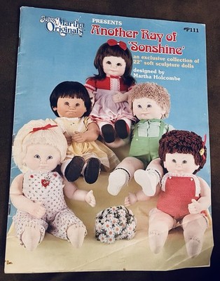 `83 Miss Martha Originals #P 111  ''Another Ray of Sonshine''  22'' Doll Booklet