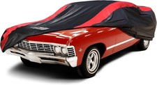 Car Cover Custom Fit For Chevy Impalabiscayne 2-door4door 1958-1970 Waterproof