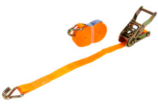 UNITRAILER Spanngurt mit Ratsche 6m 25mm 1t f&uuml;r PKW Anh&auml;nger Ladungssicherung