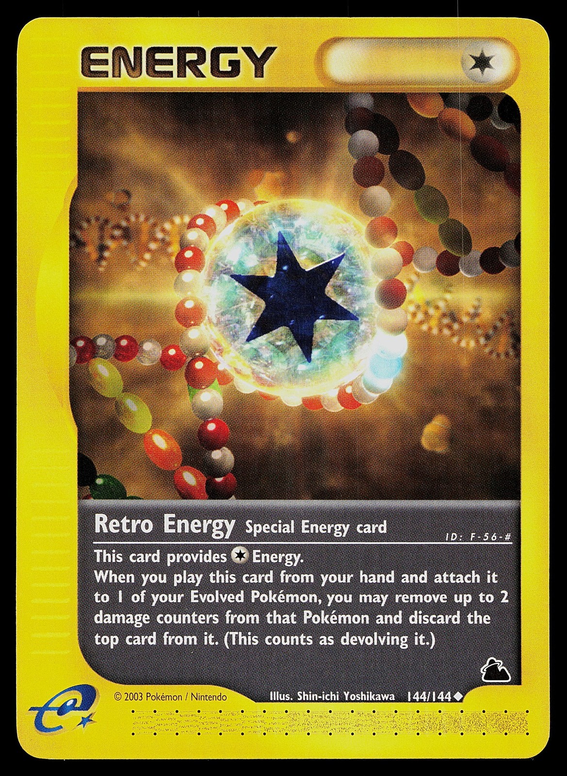 Pokemon Card - Retro Energy Skyridge 144/144 Non Holo