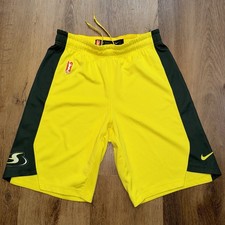 Nike Seattle Storm Shorts Team Issue Player WNBA Womens Medium Tall MT