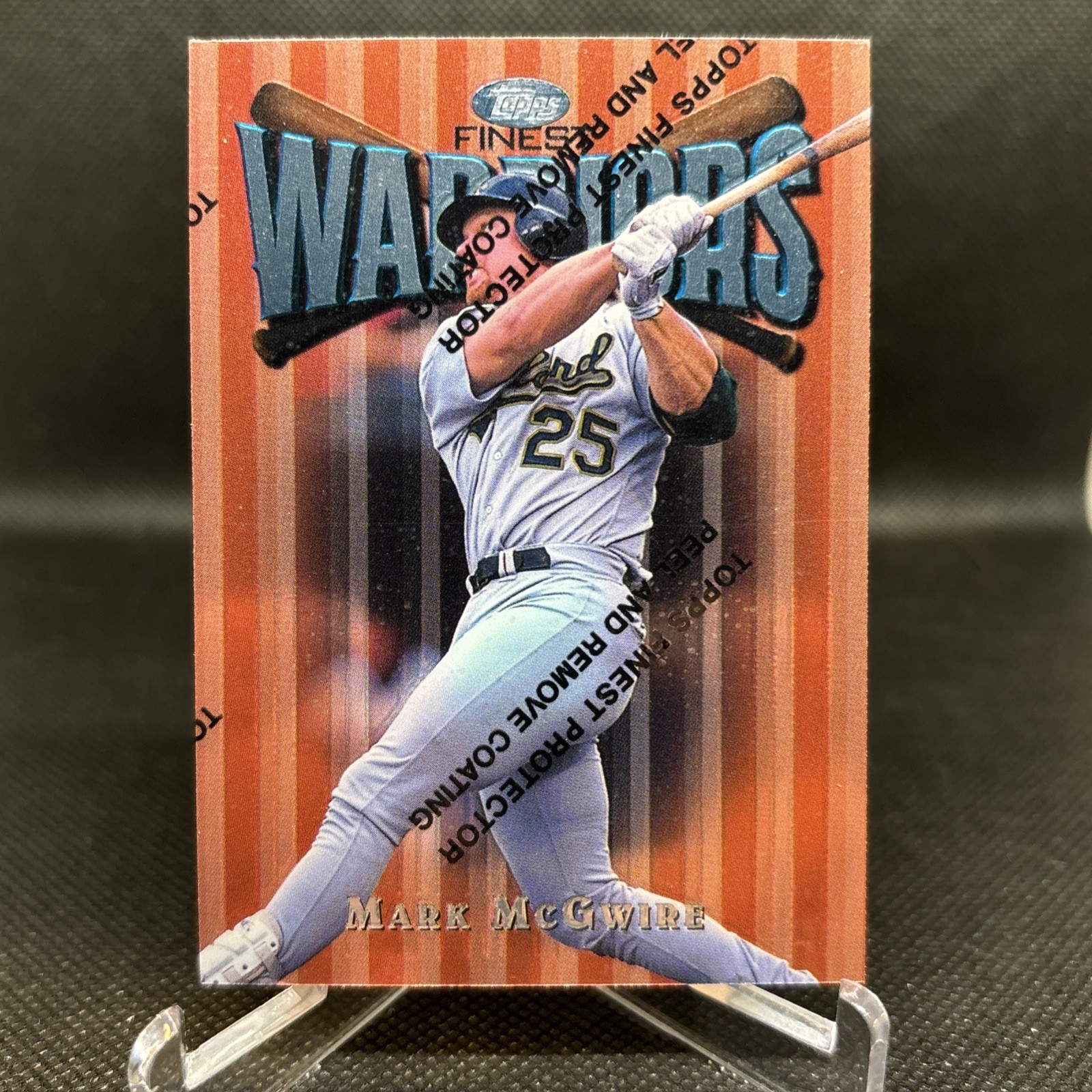 1997 Finest Bronze Refractor #30 Mark McGwire