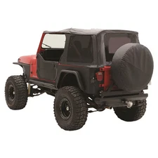 Smittybilt 9870215 Replacement Soft Top - with Tinted Windows - Denim Black