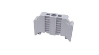 33 StüCk Phoenix-Contact E/Ns 35 N Endhalter 0800886 Breite 9,5Mm Grau