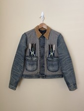 RRL Double RL Ralph Lauren Cowboy Western Denim Jacket Southwestern Limited 4