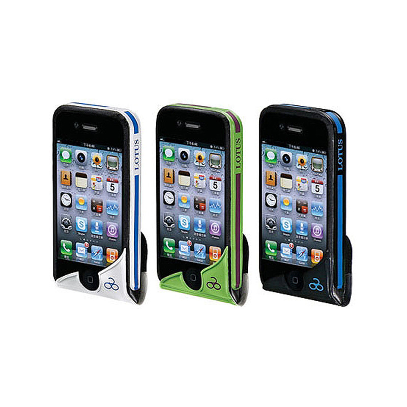 Housse iPhone 4 V BIKE antichoc noire et support de guidon VTT