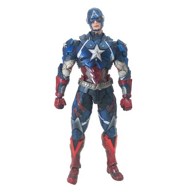 Square Enix Marvel Universe Captain America Hitoshi Kondo Variante Play Arts Kai