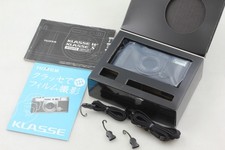  Top Mint Box Fuji Fujifilm KLASSE W Black 35mm Point  Shoot Film Camera Japan
