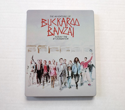The Adventures Of Buckaroo Banzai Across The 8th Dimension Steelbook Blu-Ray DVD