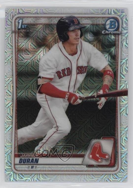 2020 Bowman Chrome Prospects Mega Box Mojo Refractor Jarren Duran #BCP-144 12g7