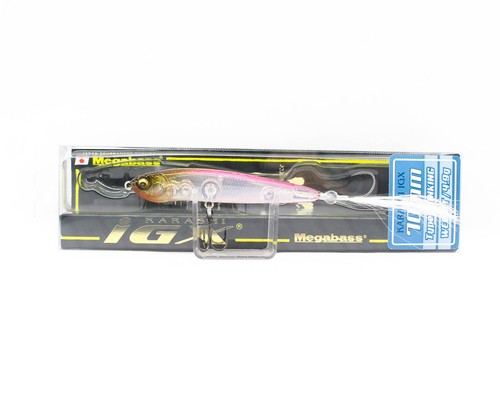 Leurre Megabass Karashi IGX 60S – Pêche Carnassier, Coulant, Grelot