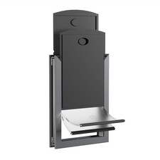 Large Dog Door for Exterior Door, Aluminum Doggy Door with Two Sliding Lock P...