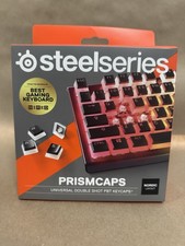 NORDIC layout - SteelSeries PRISMCAPS Keycap Set - Double Shot PBT, Black