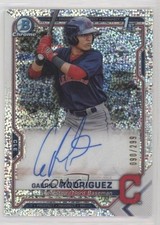 2021 Bowman Chrome Prospect Speckle Refractor 90/299 Gabriel Rodriguez Auto 03ox
