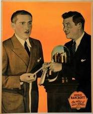 WOLF OF WALL STREET 1929 George Bancroft Paul Lukas JUMBO LOBBY CARD #5