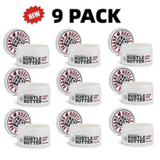 9-Pack Hustle Butter Tattoo Aftercare 5oz Tattoo Balm Heals and Protects Tattoos