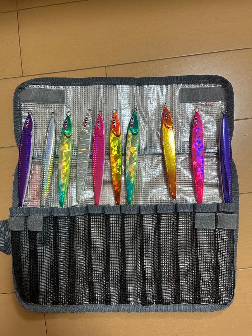 Anchoy Tatsuo Metal Jig 130g Set of 10 with Case - Image 3