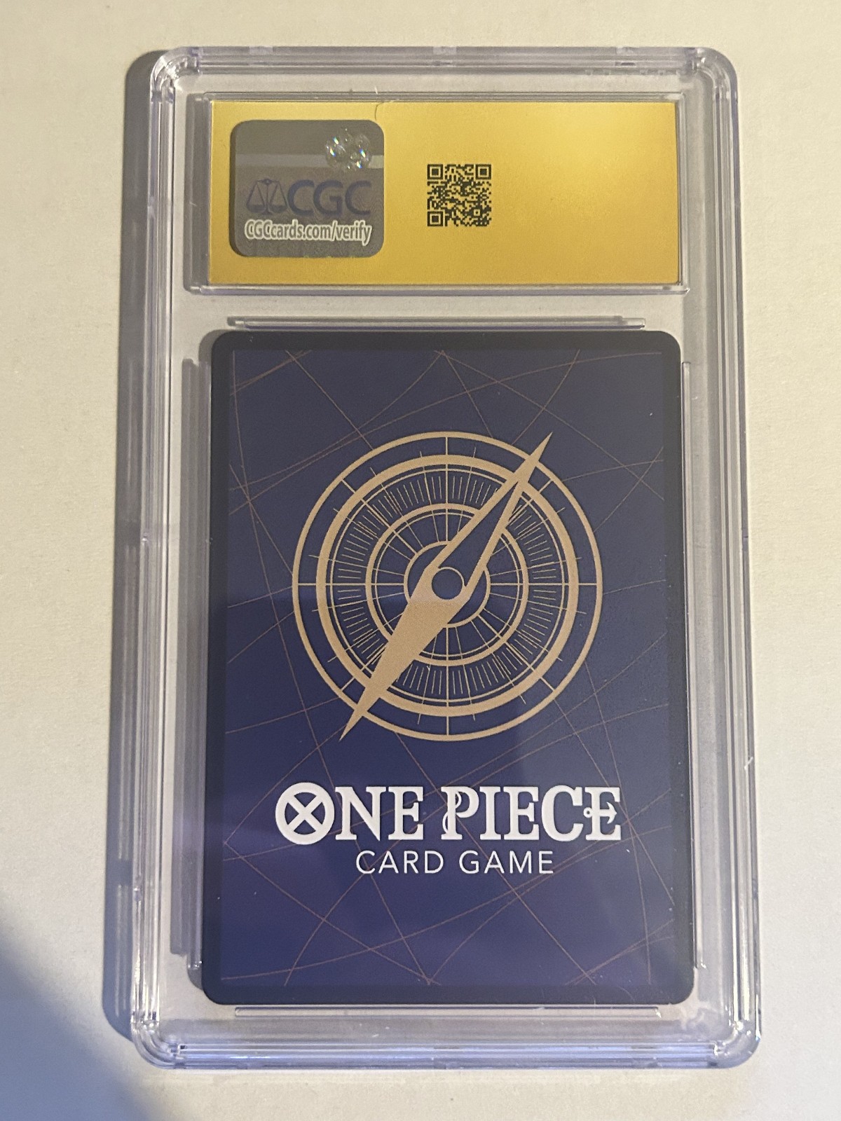 Monkey.D.Luffy  P-080 One Piece Demo Stamp CGC Pristine 10 view 2