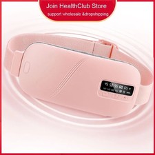 Electric Heating Menstrual Vibration Pad Belt For Period Pain Relief Cramps US