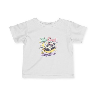 Too Cool for Naptime Infant Tee | Fun Lightweight Baby Graphic T-Shirt