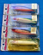 Four Mirrolure Catch 2000 Suspending Twitchbaits