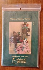   1989  NEW "Clowns,   Clowns,   Clowns  " By My Sister and I Patterns