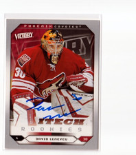 DAVID LENEVEU autographed SIGNED '05/06 PHOENIX COYOTES 