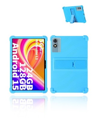 for HISORL T901 Android 15 Tablet,10 inch Tablets Case,Soft Silicone SKYBLUE 